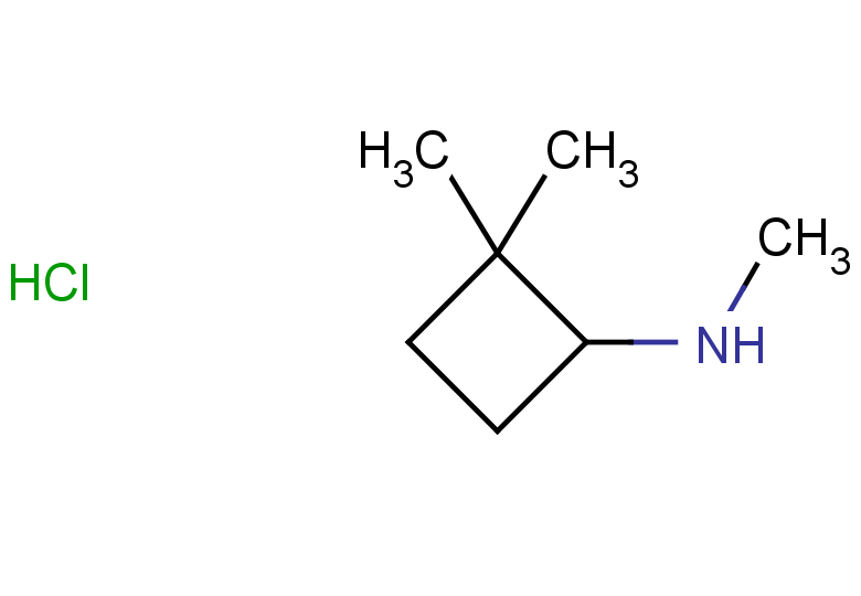 N,2,2-trimethylcyclobutan-1-amine hydrochloride