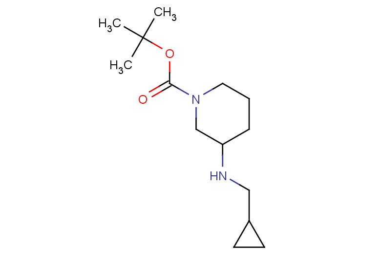 tert-butyl 3-[(cyclopropylmethyl)amino]piperidine-1-carboxylate