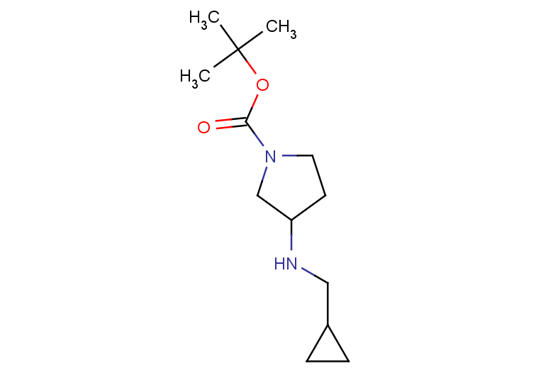 tert-butyl 3-[(cyclopropylmethyl)amino]pyrrolidine-1-carboxylate