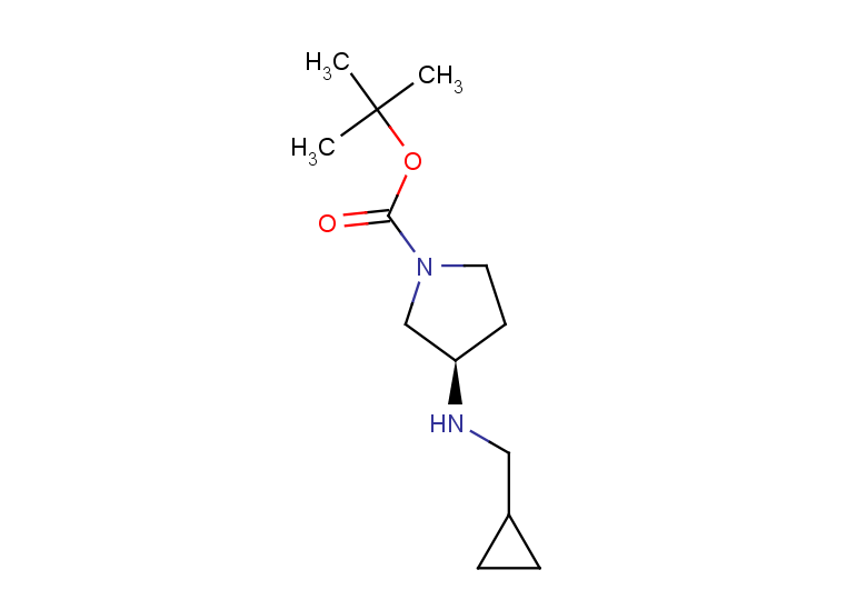 tert-butyl (3R)-3-[(cyclopropylmethyl)amino]pyrrolidine-1-carboxylate