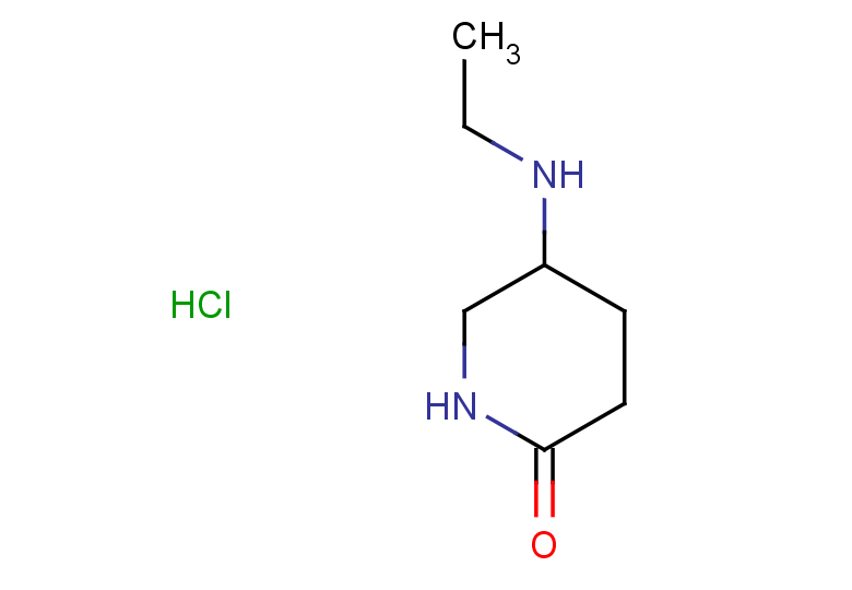 5-(ethylamino)piperidin-2-one hydrochloride