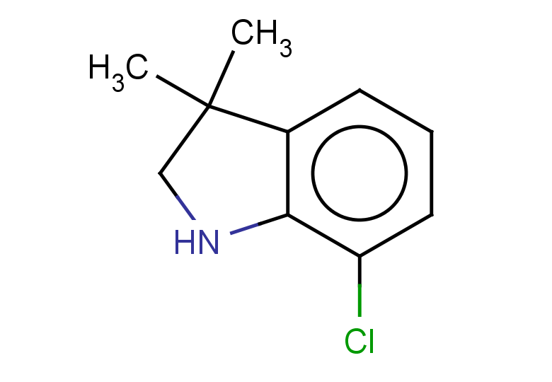7-chloro-3,3-dimethyl-2,3-dihydro-1H-indole
