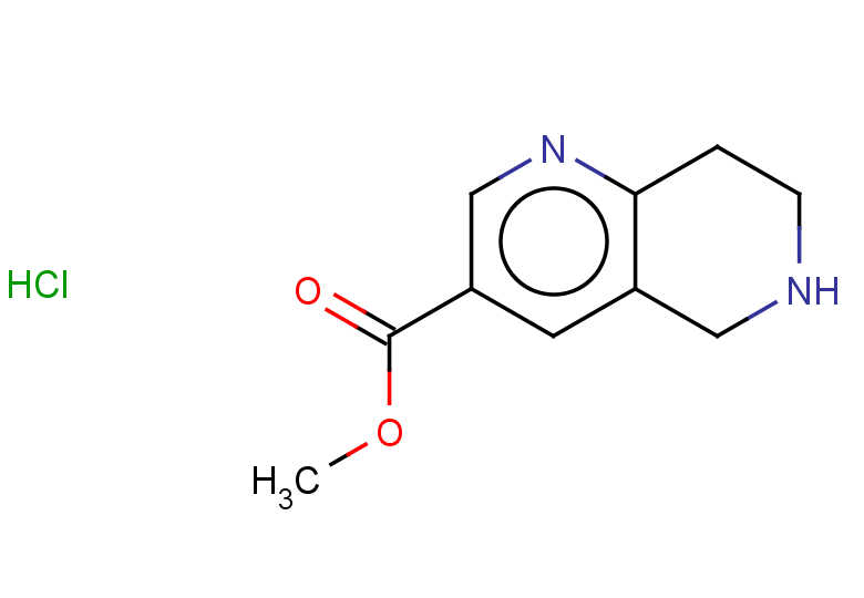 methyl 5,6,7,8-tetrahydro-1,6-naphthyridine-3-carboxylate hydrochloride