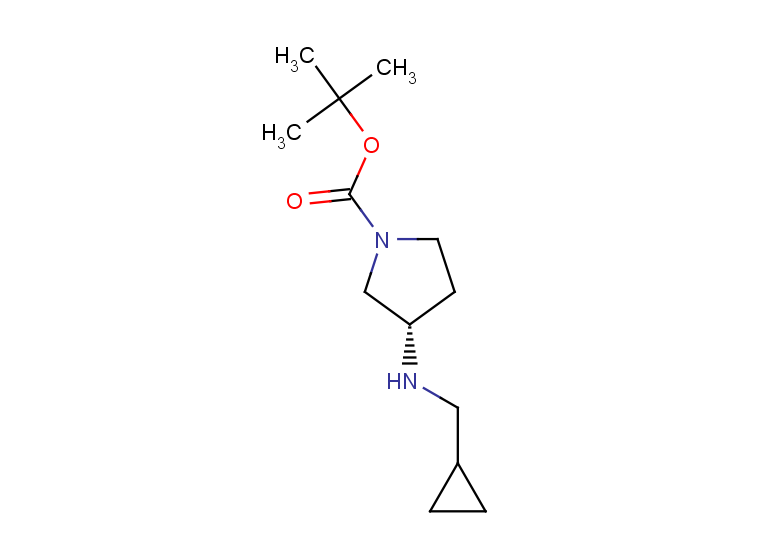 tert-butyl (3S)-3-[(cyclopropylmethyl)amino]pyrrolidine-1-carboxylate