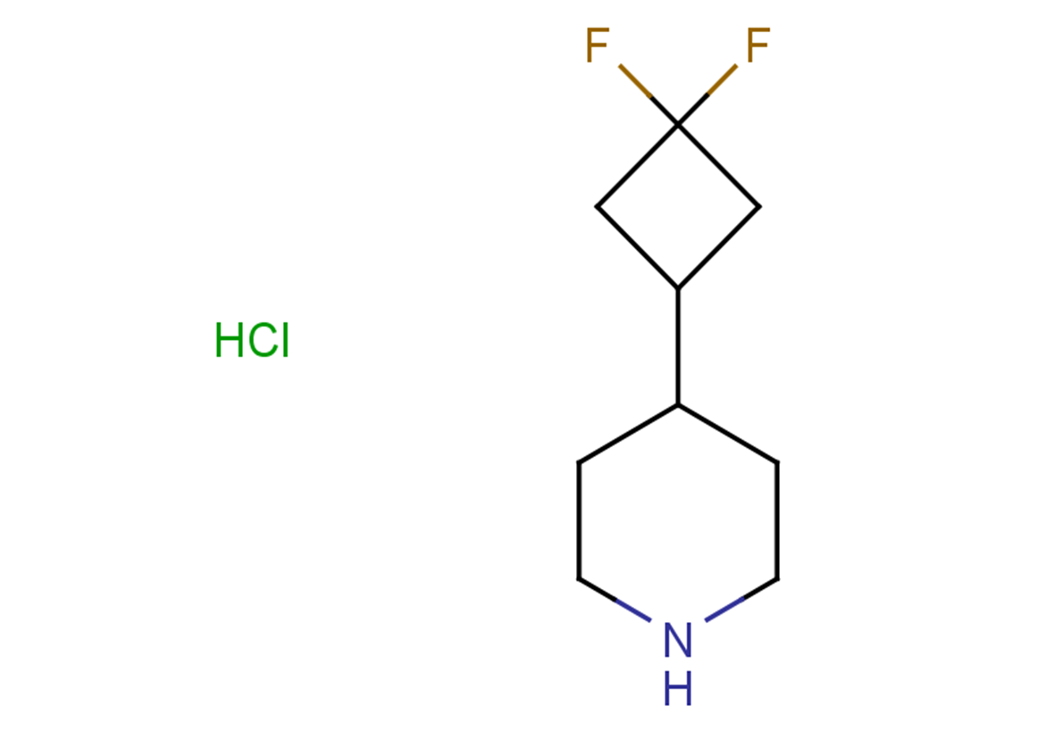 4-(3,3-difluorocyclobutyl)piperidine hydrochloride