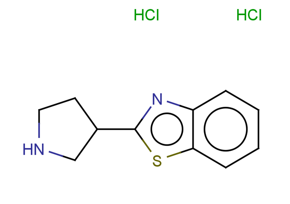 2-(pyrrolidin-3-yl)-1,3-benzothiazole dihydrochloride