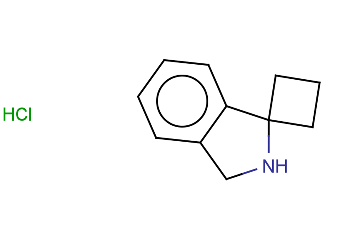 2',3'-dihydrospiro[cyclobutane-1,1'-isoindole] hydrochloride