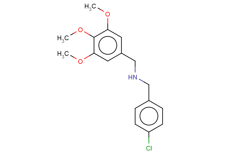 [(4-chlorophenyl)methyl][(3,4,5-trimethoxyphenyl)methyl]amine