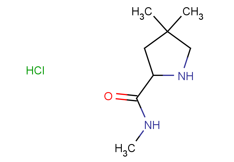N,4,4-trimethylpyrrolidine-2-carboxamide hydrochloride