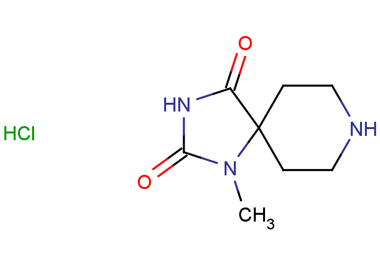 1-methyl-1,3,8-triazaspiro[4.5]decane-2,4-dione hydrochloride