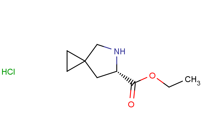 ethyl (6S)-5-azaspiro[2.4]heptane-6-carboxylate hydrochloride
