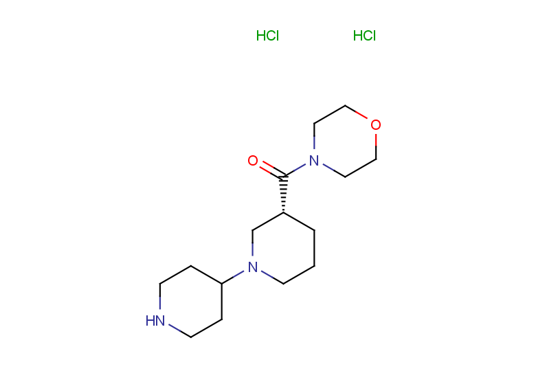 4-{[(3R)-1-(piperidin-4-yl)piperidin-3-yl]carbonyl}morpholine dihydrochloride