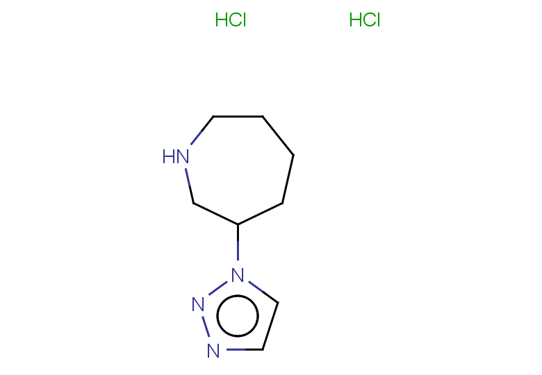 3-(1H-1,2,3-triazol-1-yl)azepane dihydrochloride