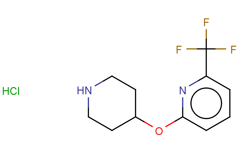 2-(piperidin-4-yloxy)-6-(trifluoromethyl)pyridine hydrochloride