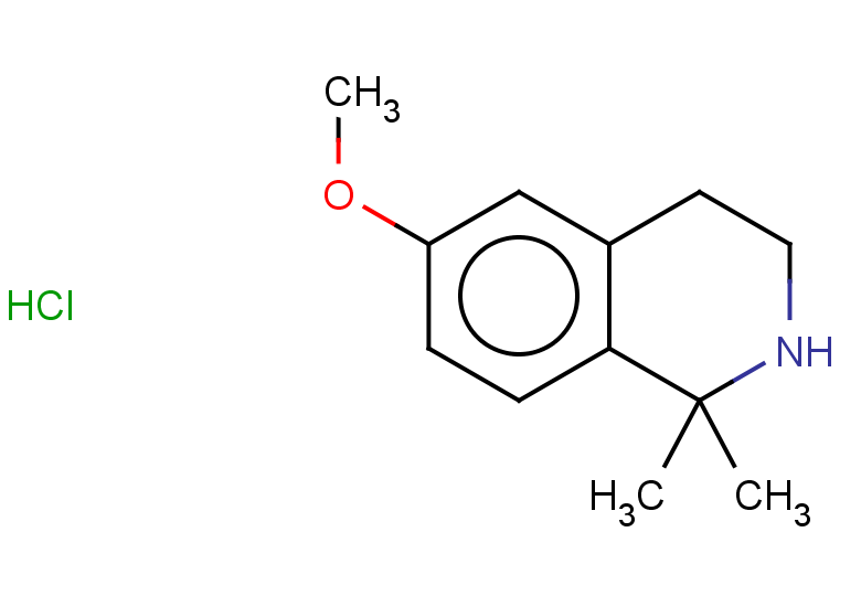 6-methoxy-1,1-dimethyl-1,2,3,4-tetrahydroisoquinoline hydrochloride