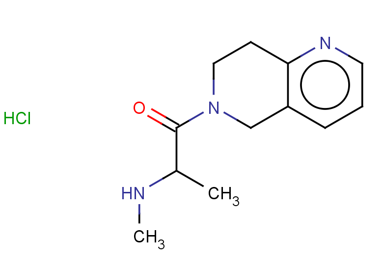 2-(methylamino)-1-(5,6,7,8-tetrahydro-1,6-naphthyridin-6-yl)propan-1-one hydrochloride