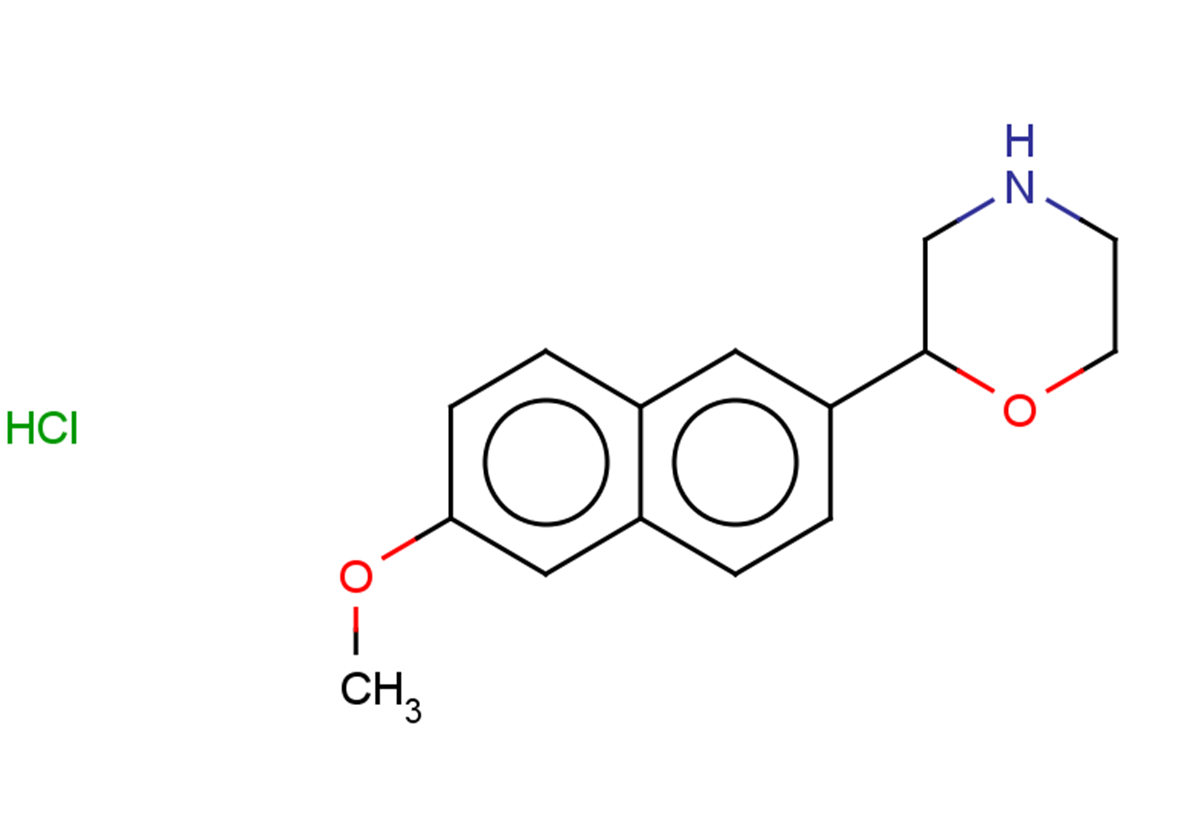 2-(6-methoxynaphthalen-2-yl)morpholine hydrochloride