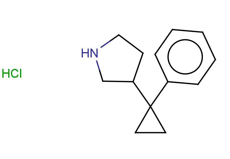 3-(1-phenylcyclopropyl)pyrrolidine hydrochloride