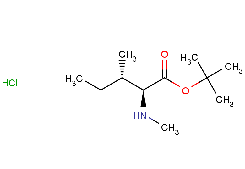 tert-butyl (2S,3S)-3-methyl-2-(methylamino)pentanoate hydrochloride