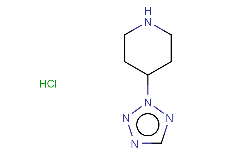 4-(2H-1,2,3,4-tetrazol-2-yl)piperidine hydrochloride