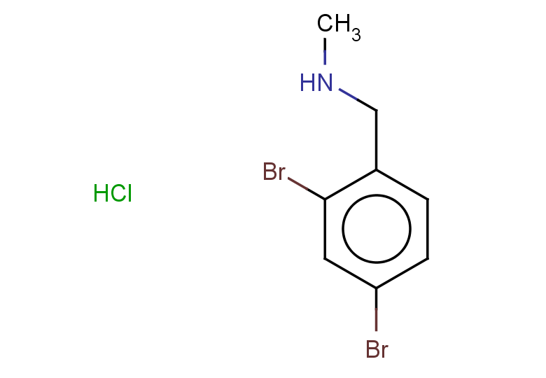 [(2,4-dibromophenyl)methyl](methyl)amine hydrochloride