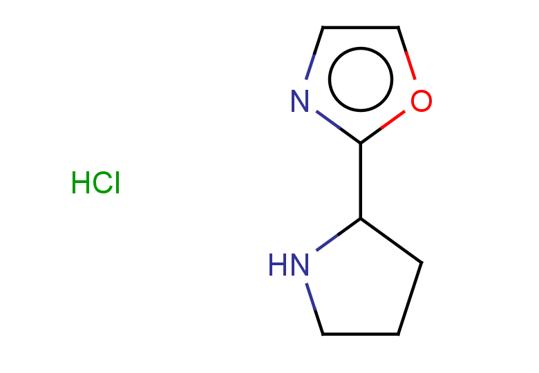 2-(pyrrolidin-2-yl)-1,3-oxazole hydrochloride