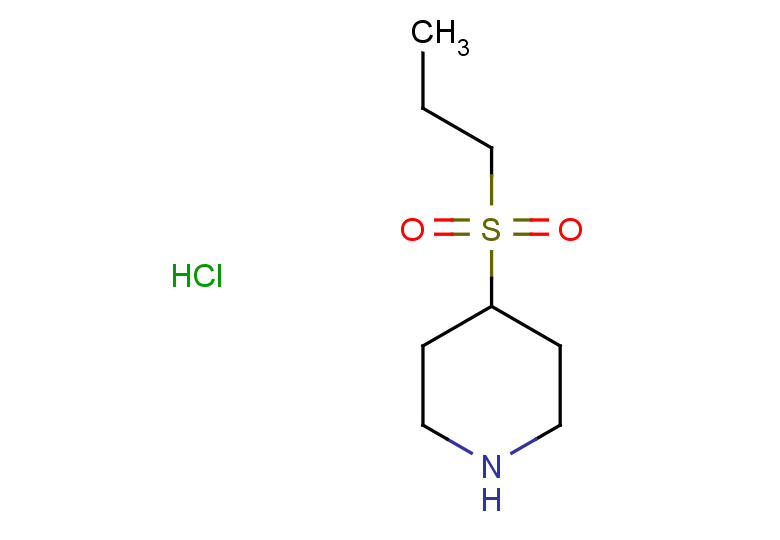 4-(propane-1-sulfonyl)piperidine hydrochloride