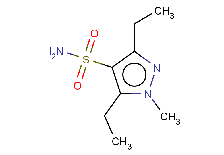 3,5-diethyl-1-methyl-1H-pyrazole-4-sulfonamide