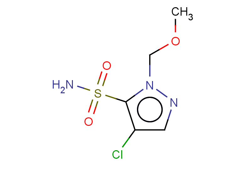 4-chloro-1-(methoxymethyl)-1H-pyrazole-5-sulfonamide