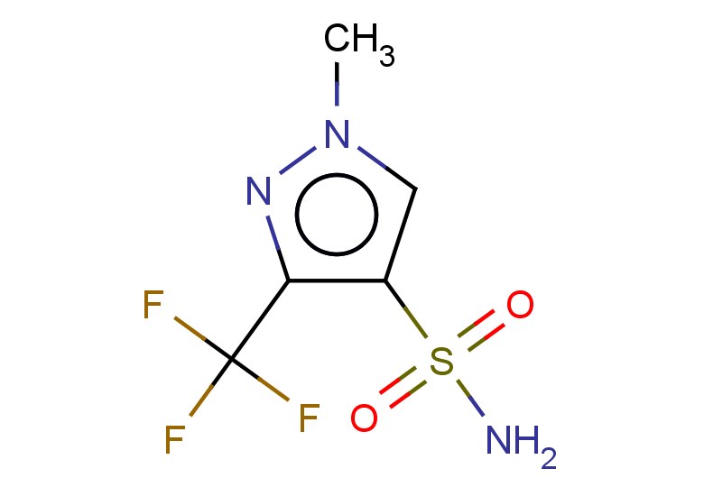 1-methyl-3-(trifluoromethyl)-1H-pyrazole-4-sulfonamide