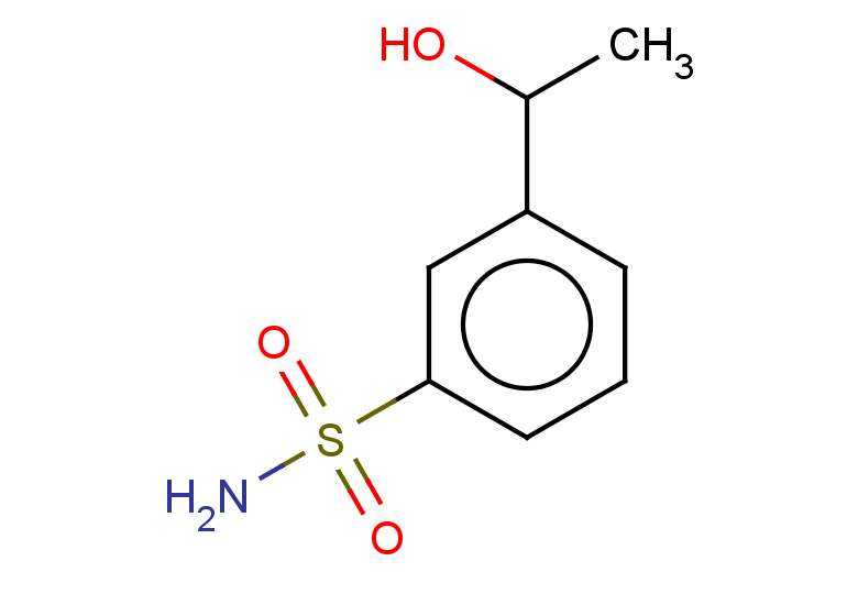 3-(1-hydroxyethyl)benzene-1-sulfonamide