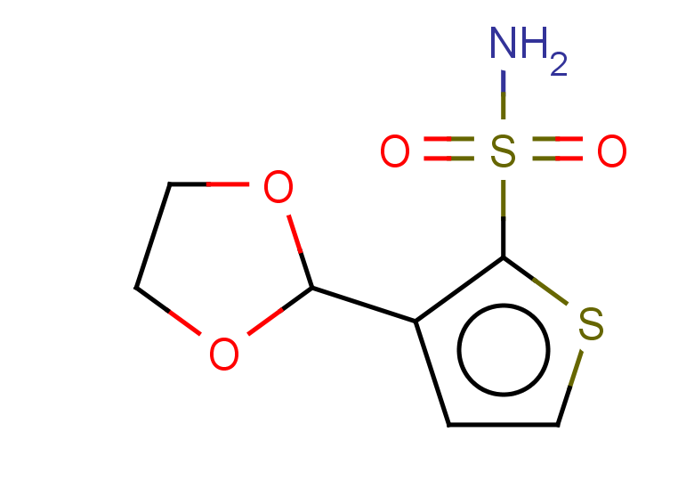 3-(1,3-dioxolan-2-yl)thiophene-2-sulfonamide