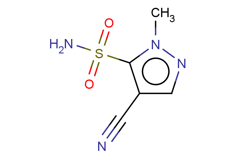 4-cyano-1-methyl-1H-pyrazole-5-sulfonamide