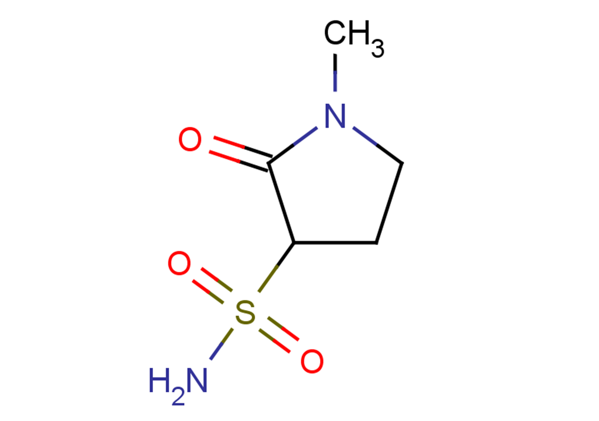 1-methyl-2-oxopyrrolidine-3-sulfonamide