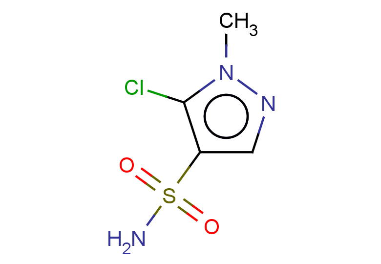 5-chloro-1-methyl-1H-pyrazole-4-sulfonamide