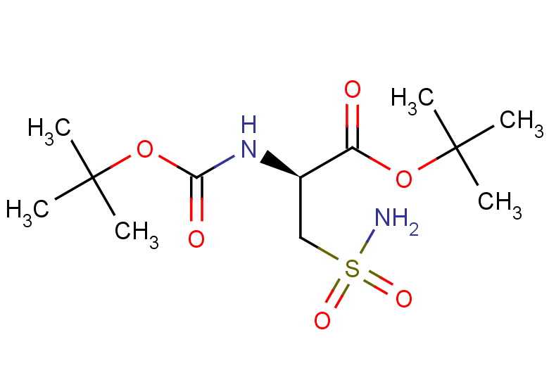 tert-butyl (2S)-2-{[(tert-butoxy)carbonyl]amino}-3-sulfamoylpropanoate