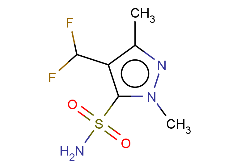4-(difluoromethyl)-1,3-dimethyl-1H-pyrazole-5-sulfonamide