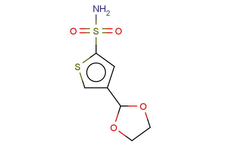 4-(1,3-dioxolan-2-yl)thiophene-2-sulfonamide