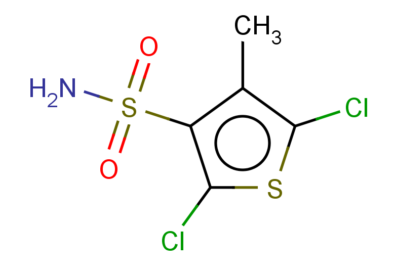 2,5-dichloro-4-methylthiophene-3-sulfonamide