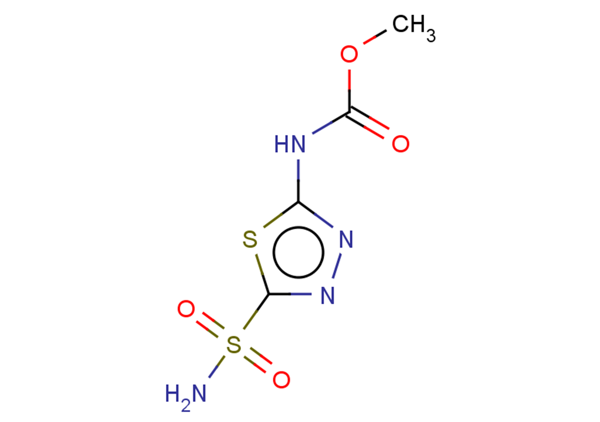 methyl N-(5-sulfamoyl-1,3,4-thiadiazol-2-yl)carbamate