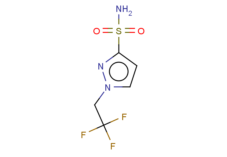 1-(2,2,2-trifluoroethyl)-1H-pyrazole-3-sulfonamide