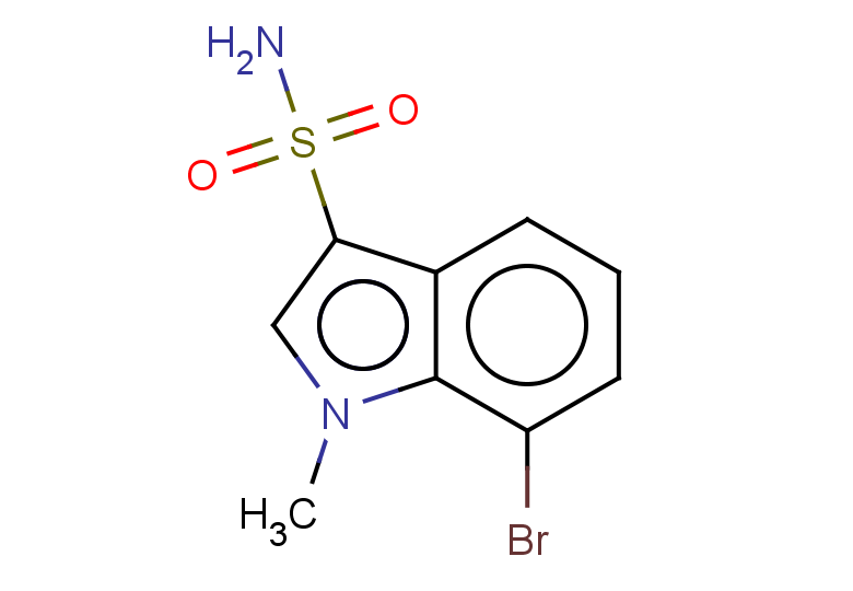 7-bromo-1-methyl-1H-indole-3-sulfonamide