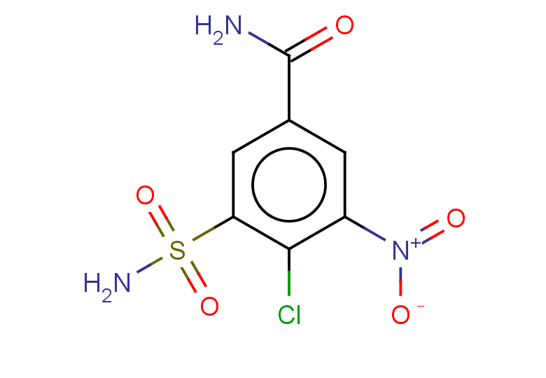 4-chloro-3-nitro-5-sulfamoylbenzamide