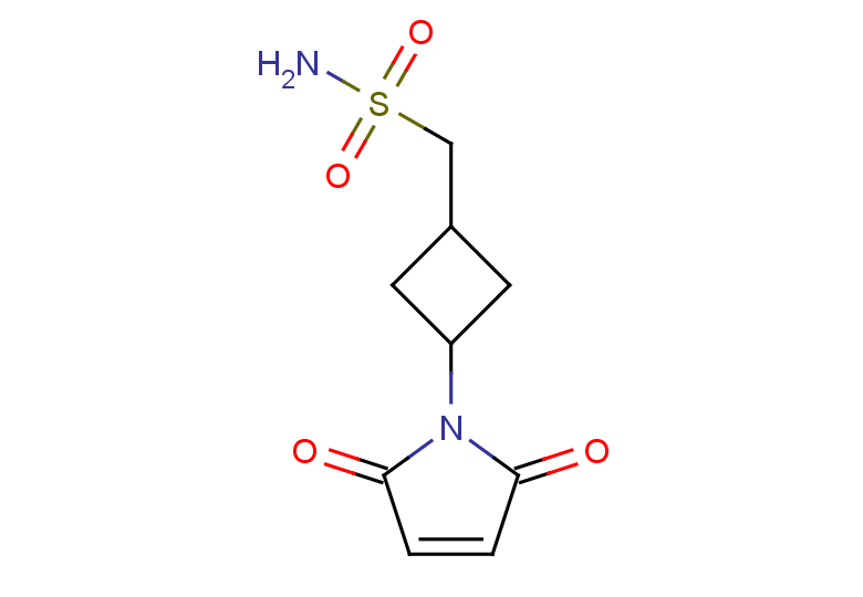 [3-(2,5-dioxo-2,5-dihydro-1H-pyrrol-1-yl)cyclobutyl]methanesulfonamide