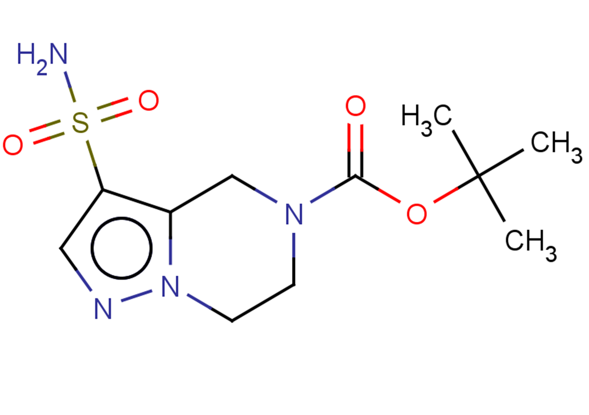 tert-butyl 3-sulfamoyl-4H,5H,6H,7H-pyrazolo[1,5-a]pyrazine-5-carboxylate
