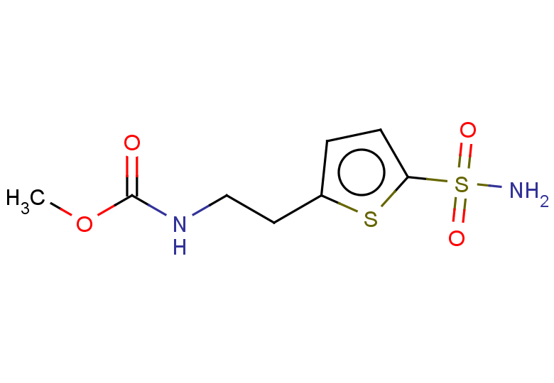 methyl N-[2-(5-sulfamoylthiophen-2-yl)ethyl]carbamate