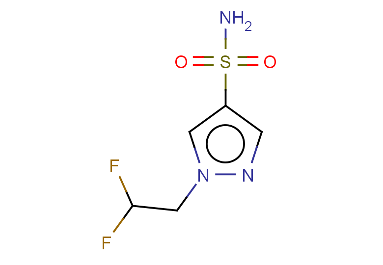 1-(2,2-difluoroethyl)-1H-pyrazole-4-sulfonamide