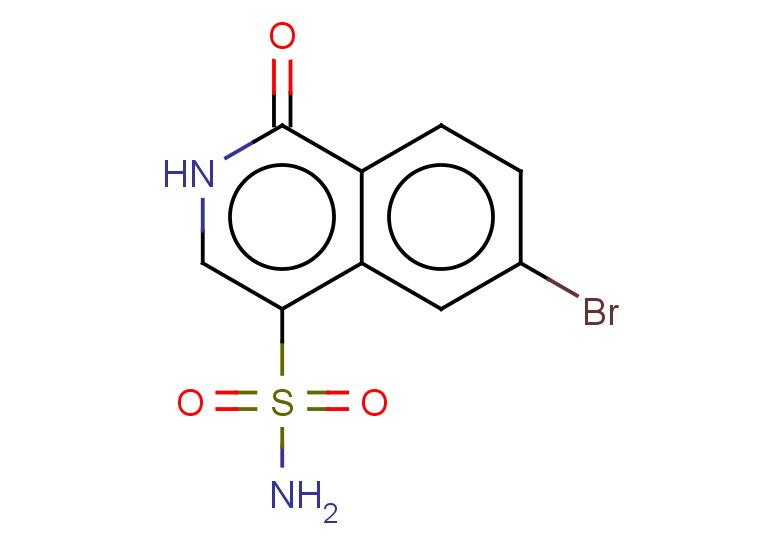 6-bromo-1-oxo-1,2-dihydroisoquinoline-4-sulfonamide