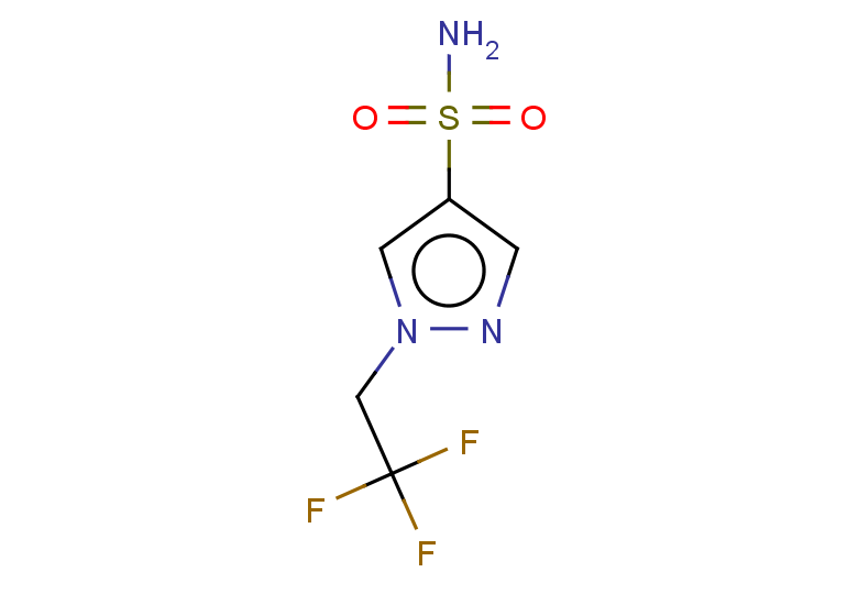1-(2,2,2-trifluoroethyl)-1H-pyrazole-4-sulfonamide