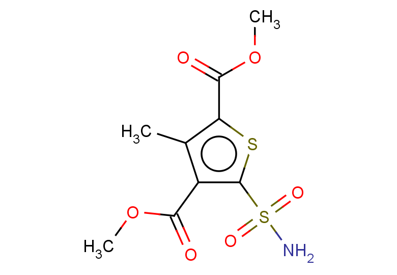 2,4-dimethyl 3-methyl-5-sulfamoylthiophene-2,4-dicarboxylate